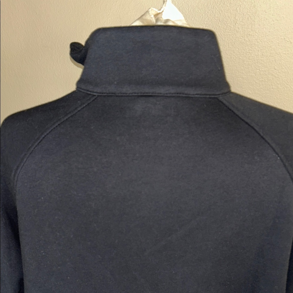 Black Quarter-Zip Sweatshirt - Picture 5 of 5